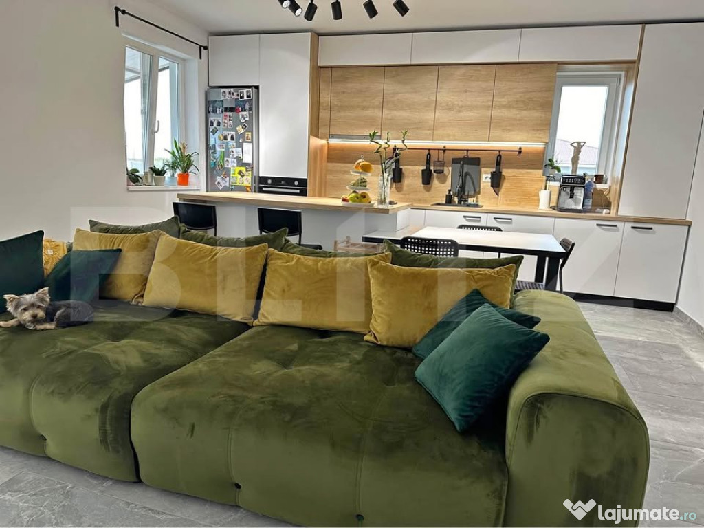Duplex 3 camere – Complet mobilat și utilat – Su=85mp,