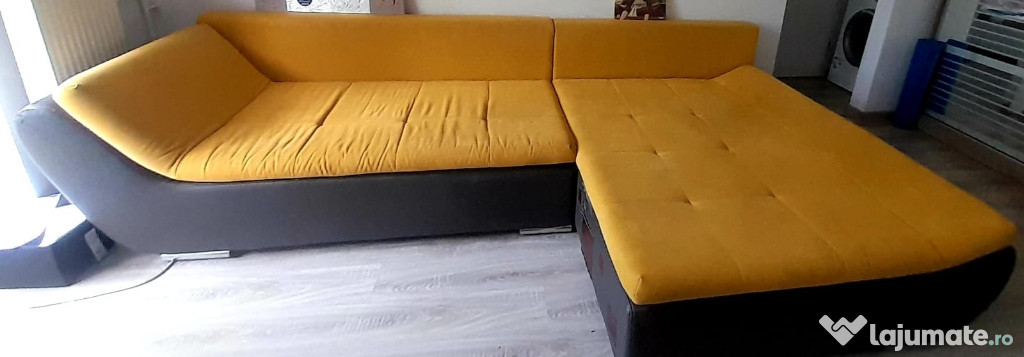 Canapea coltar extensibila din doua parti