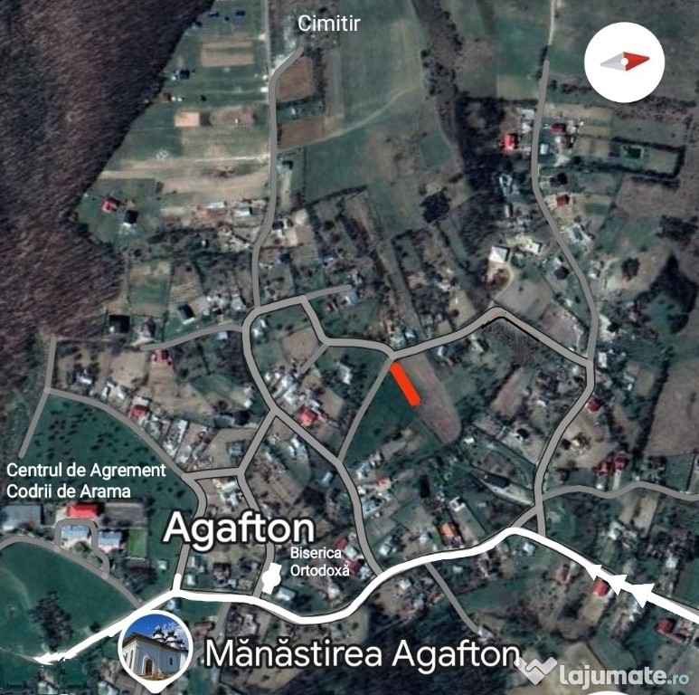 Vand teren Agafton