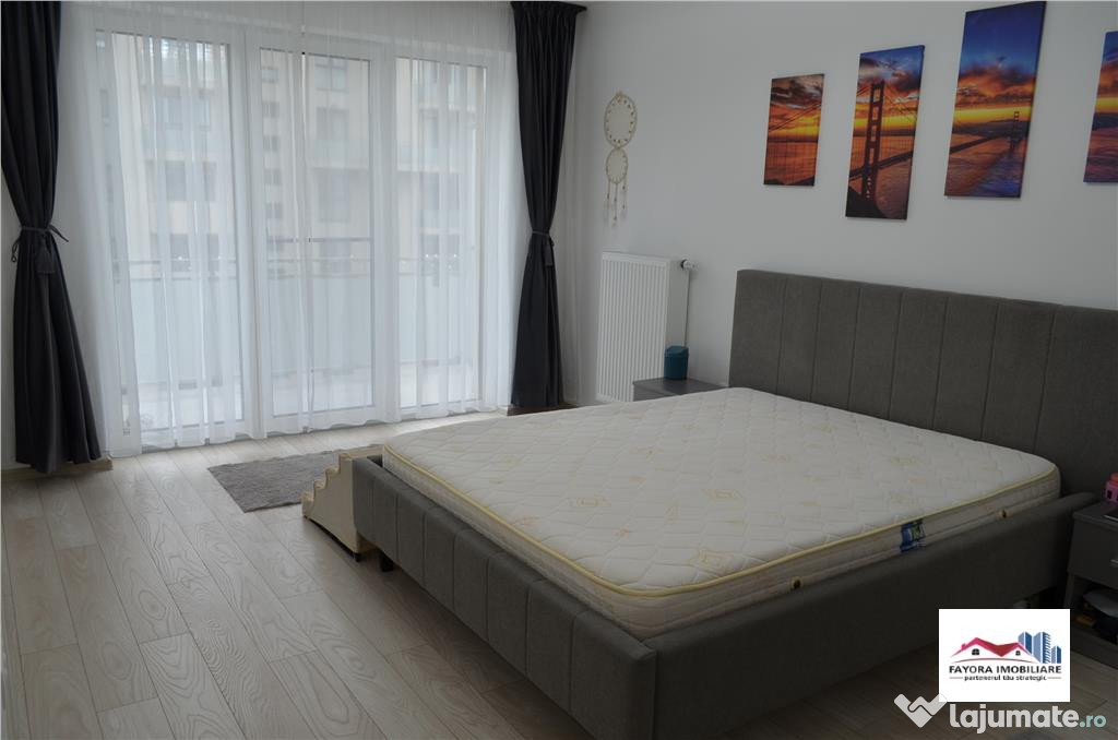 Apartament 1 Camera Mobilat si Utilat cu Parcare Inclusa de