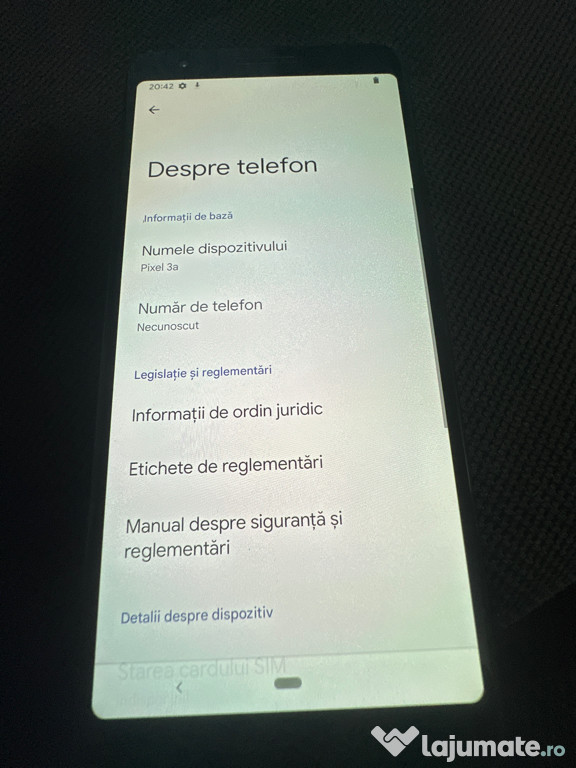 Google Pixel 3a de 64 giga