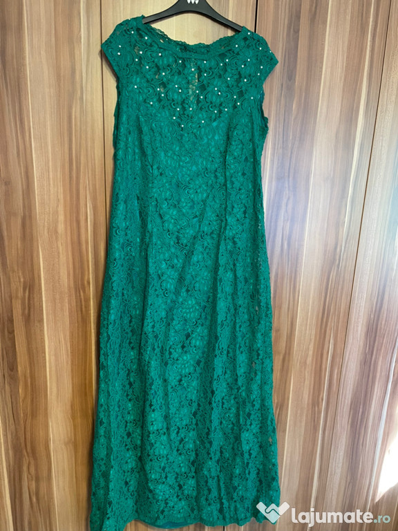 Rochie eleganta verde xxl