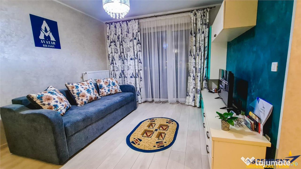 Apartament 2 camere, mobilat modern, deschis si pentru sub,