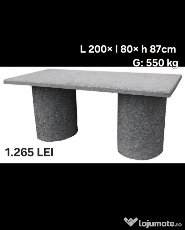 Mese din beton/marmura