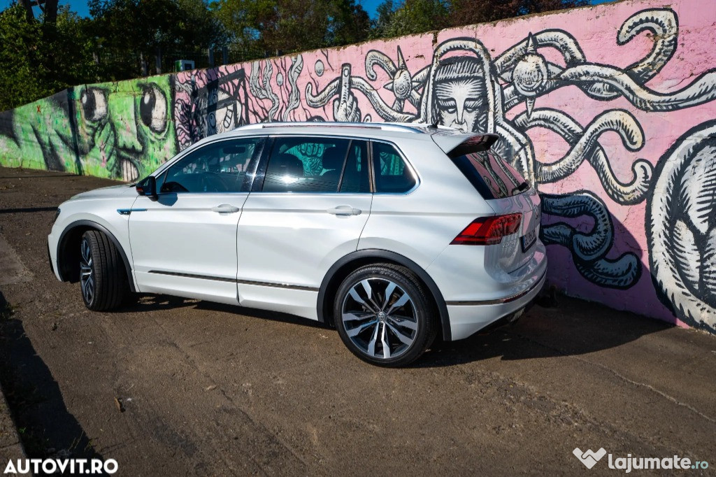Tiguan Rline Alb perlat 2017
