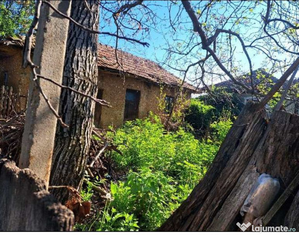 Cota de 1/2 din casa si teren- sat Poroinița, Comuna Rog...