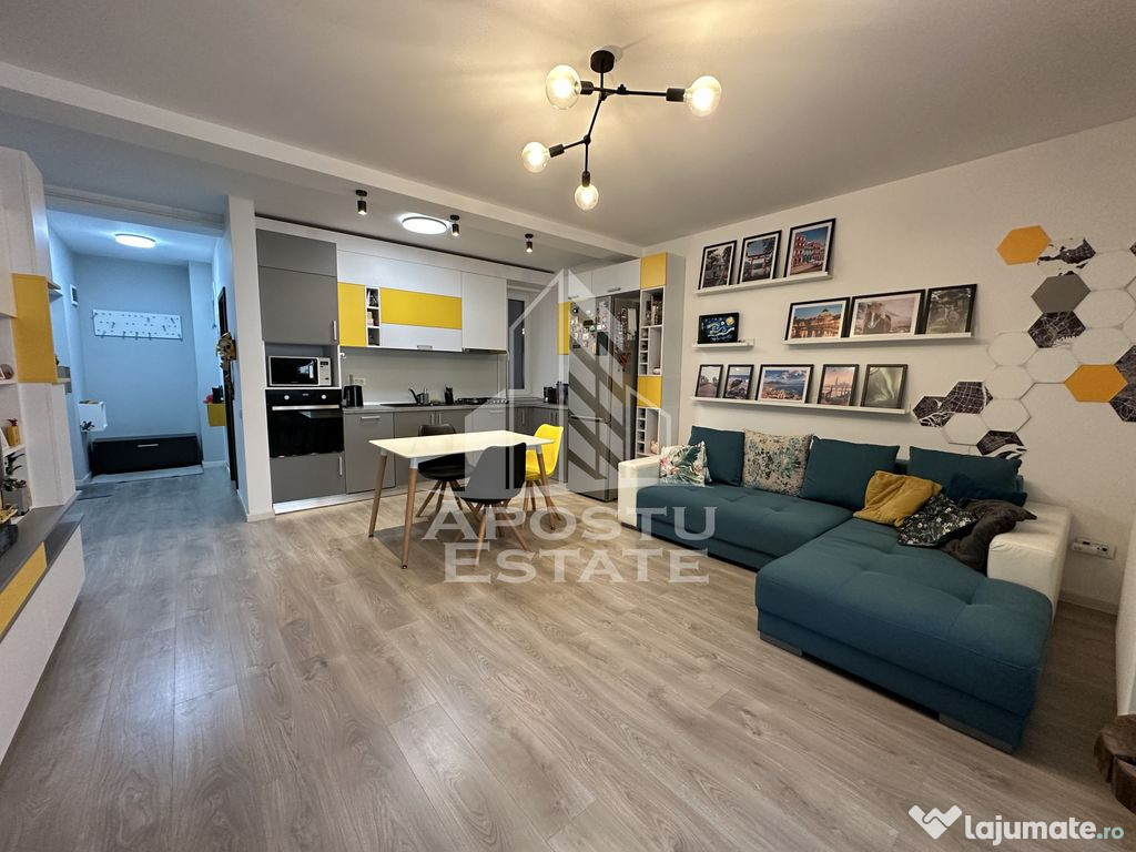 Apartament cu 3 camere la Etajul1 mobilat si utilat in Gi...