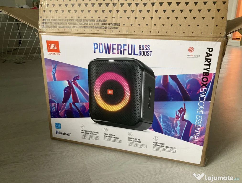 JBL partybox encore 100w, cutie, garantie 2027