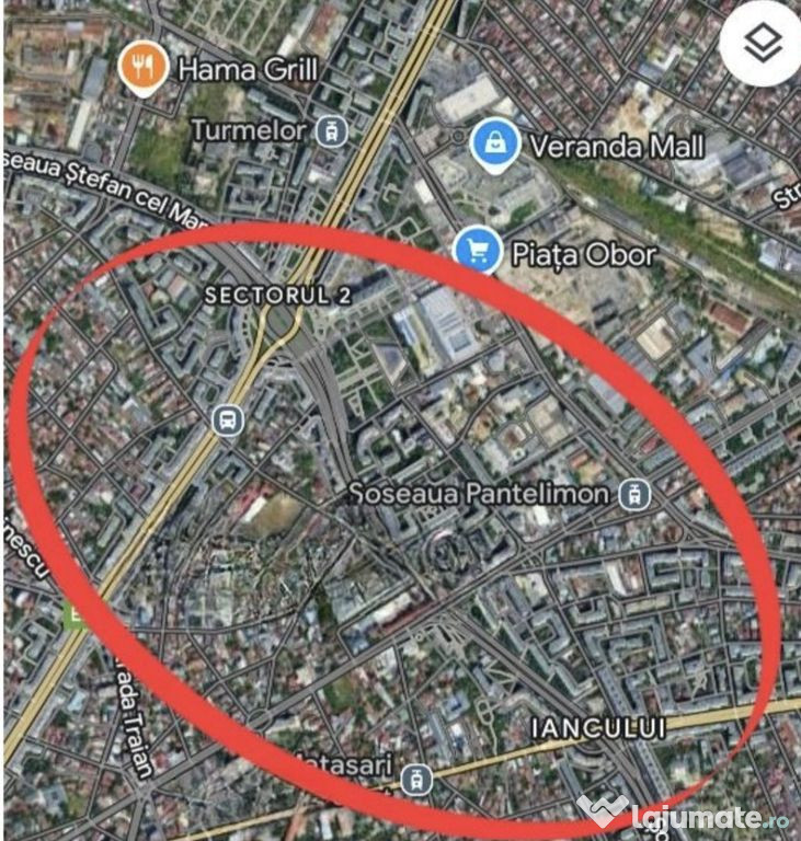 Zona Mihai Bravu sp 26 mp trafic intens