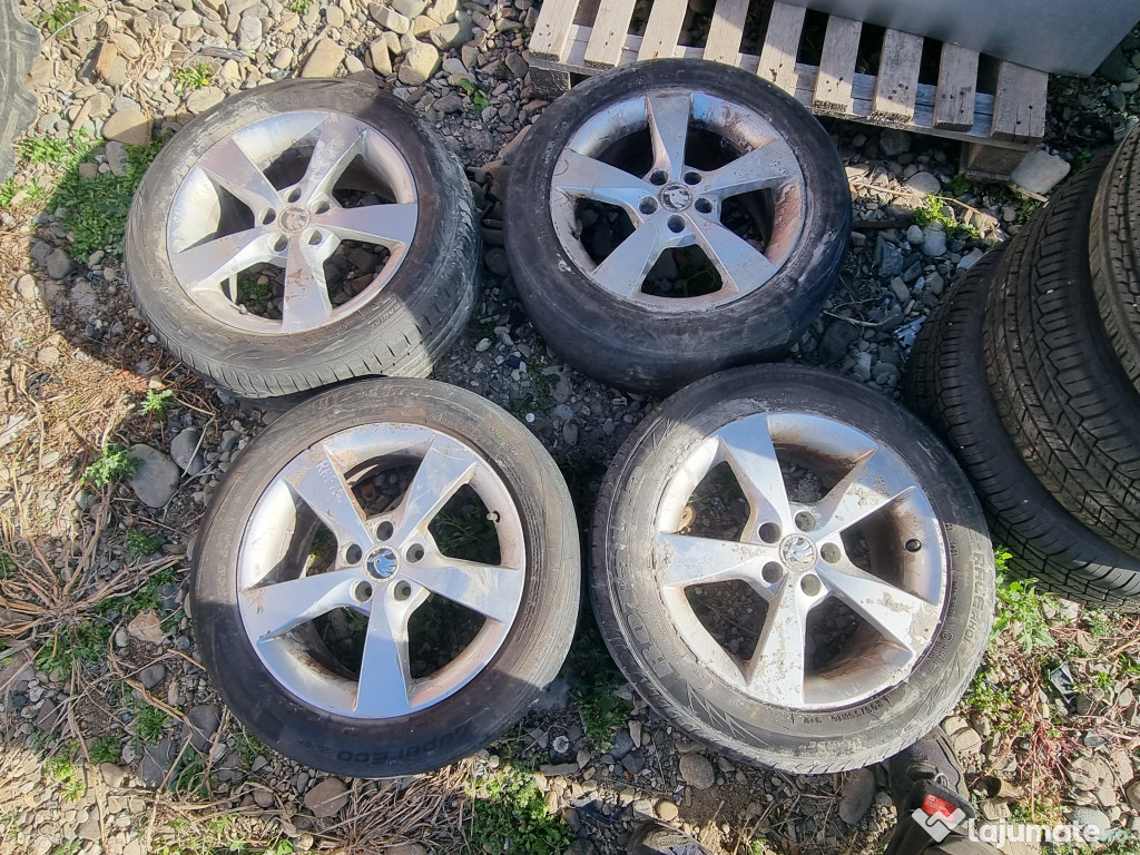 Jante 16 - 5 prezoane Skoda RAPID 2015