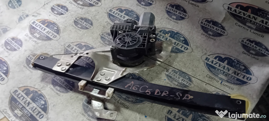 Macara geam dreapta fata Audi A6 C5 2009