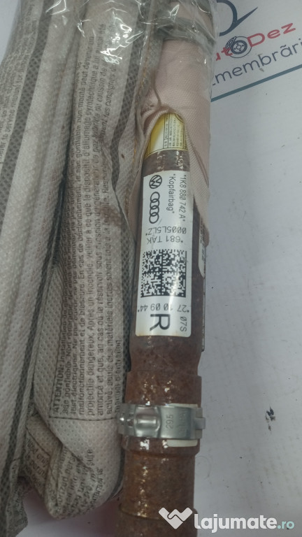 Airbag cortina dreapta Volkswagen Scirocco 2011