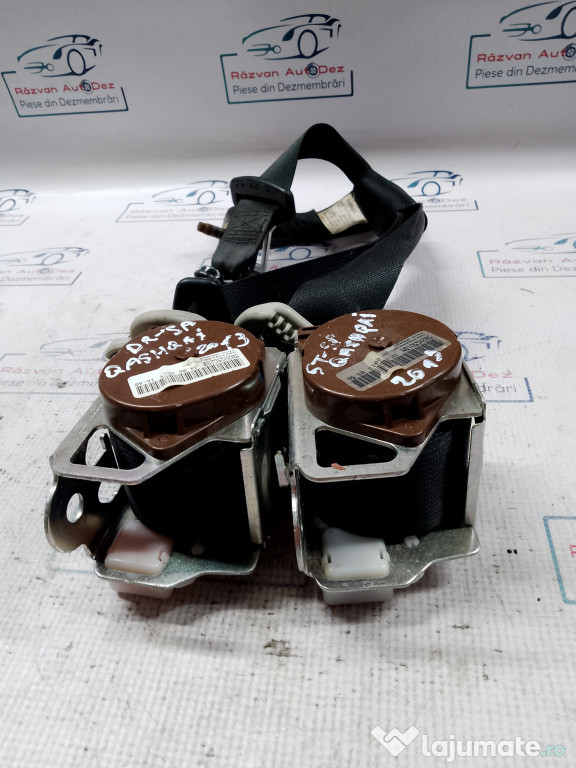 Set centuri spate stanga-dreapta Nissan Qashqai 2013