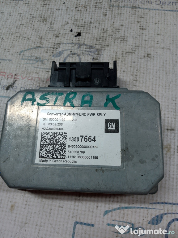 Modul navigatie Opel Astra K 2016