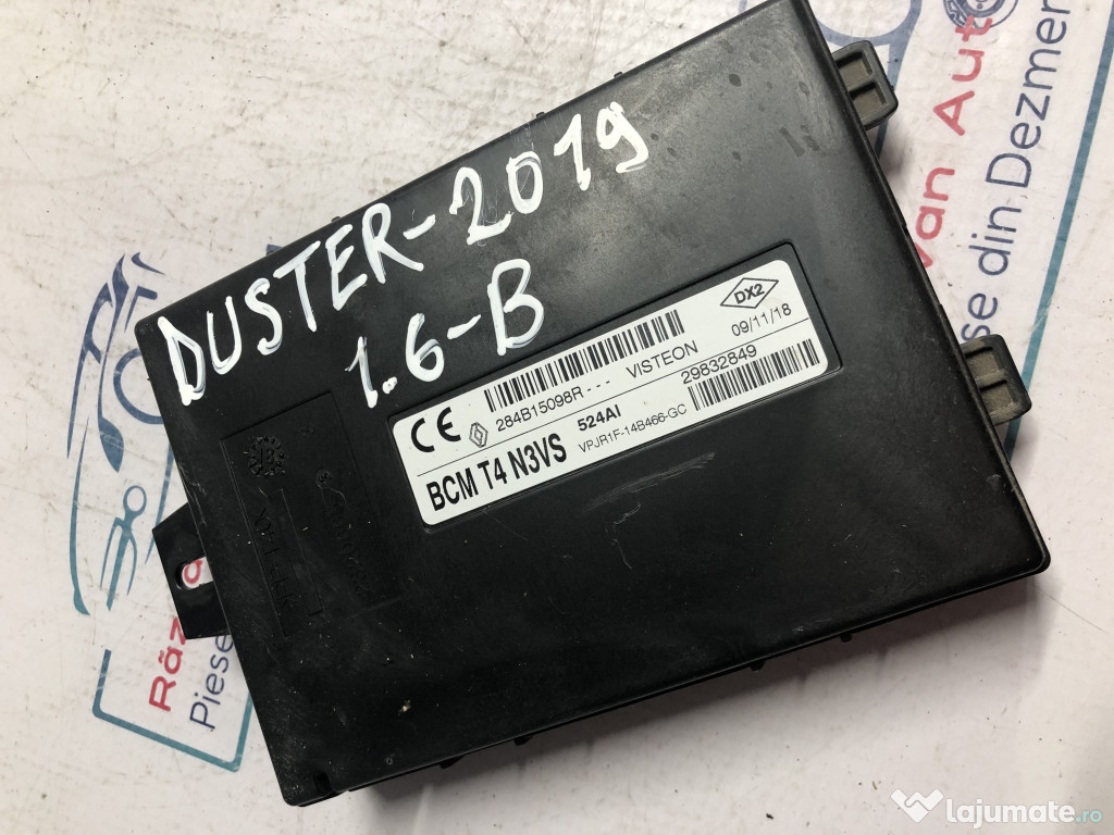 Calculator confort Dacia Duster 2019