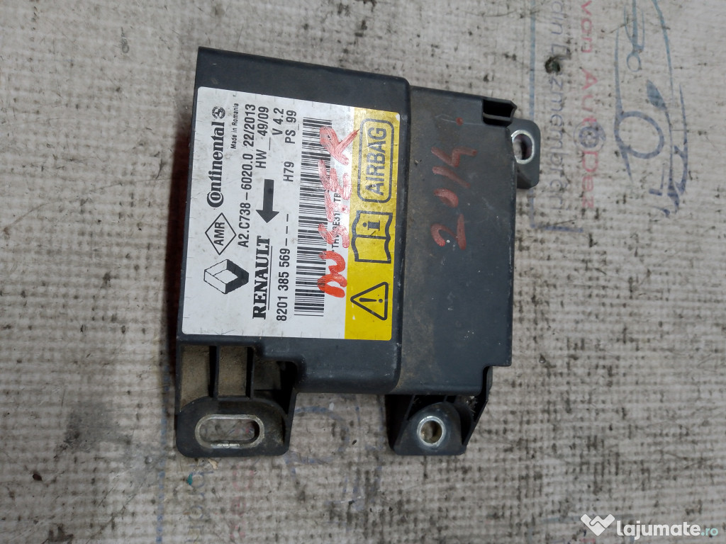 Modul airbag Dacia Duster 2014