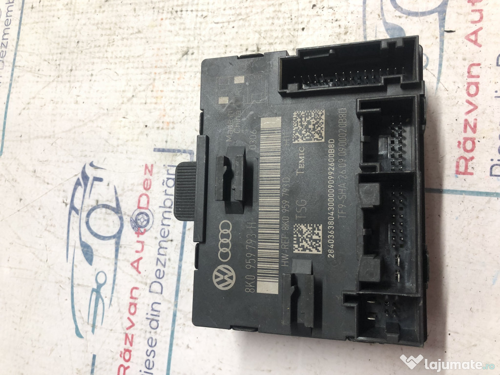 Modul Portiera Dreapta Fata Audi A5 Coupe 2009