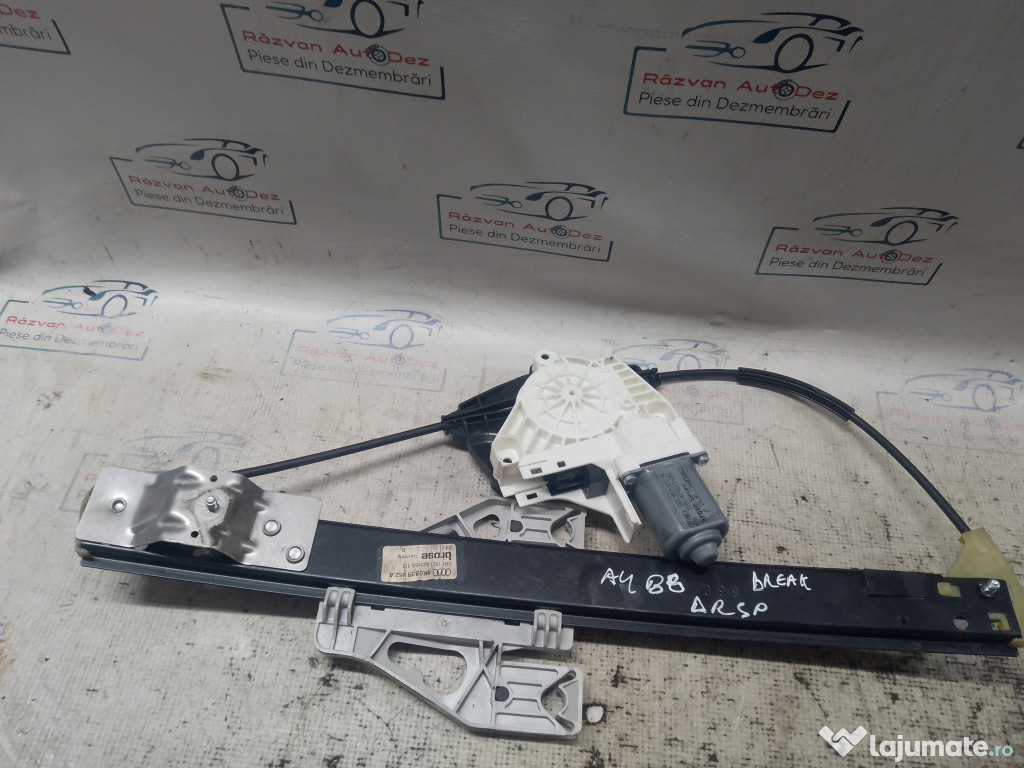 Macara geam dreapta spate Audi A4 B8 Break 2012