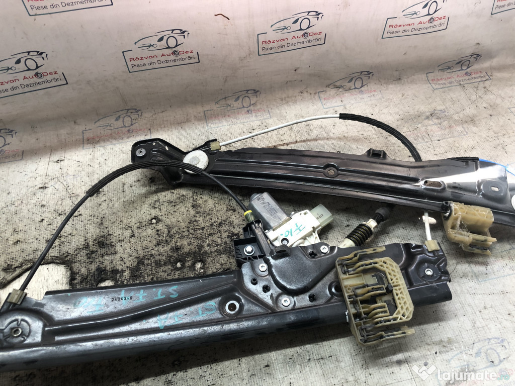 Macara geam stanga fata BMW 520 F10 2012