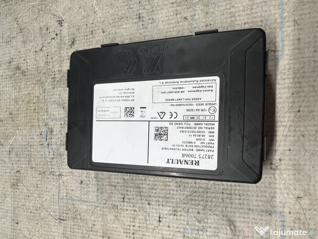 Modul navigatie Renault Kadjar 1.2 Benzina 2016