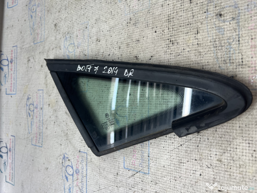 Geam fix fata dreapta Volkswagen Golf 7 2014