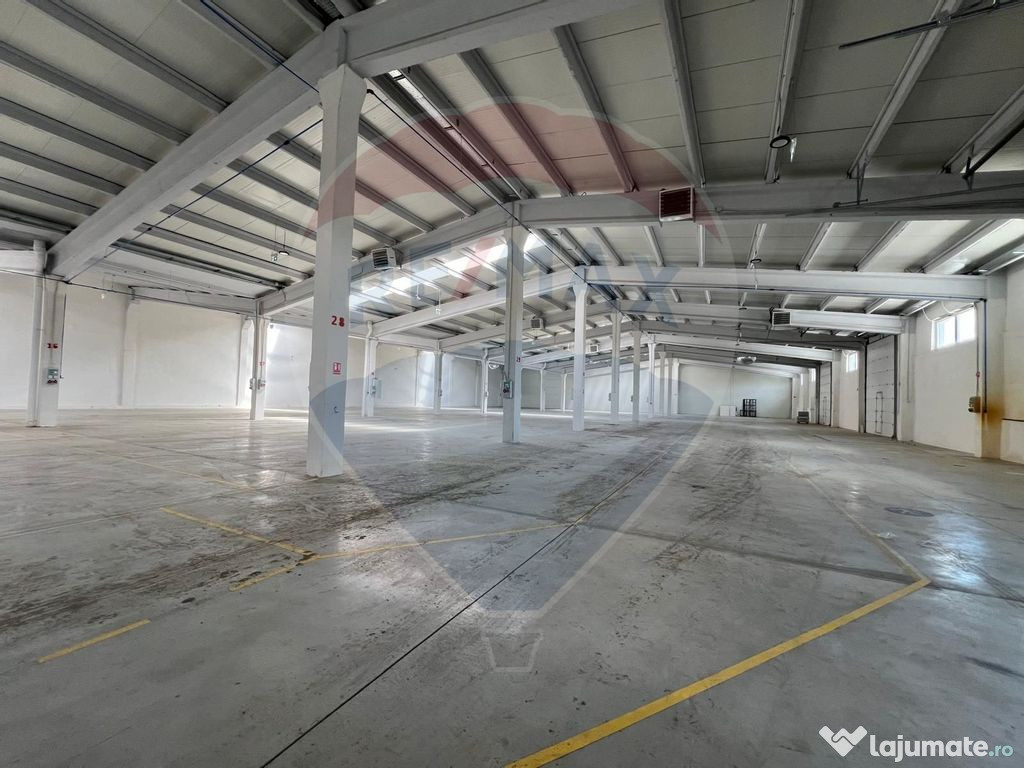 Hală renovată recent, modernizată, uși automate, pozi...