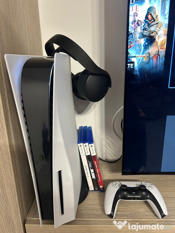 Vând Consolă ps5+ căști sony + jocuri