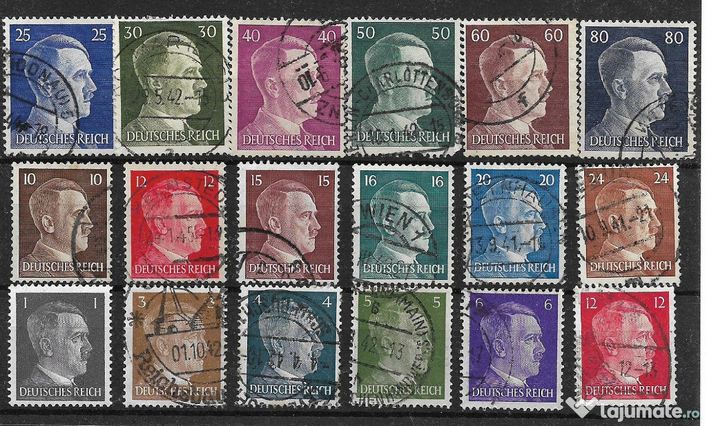 Super set timbre vechi Germania WWII