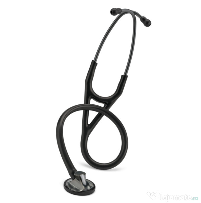 Stetoscop Litmann MASTER Cardiology IV - Negru, capsula Smoke finish