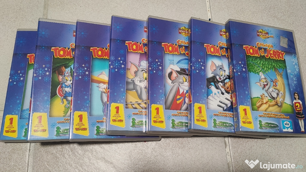 Colectie DVD desene animate, Tom și Jerry, Scooby-Doo - bonus player