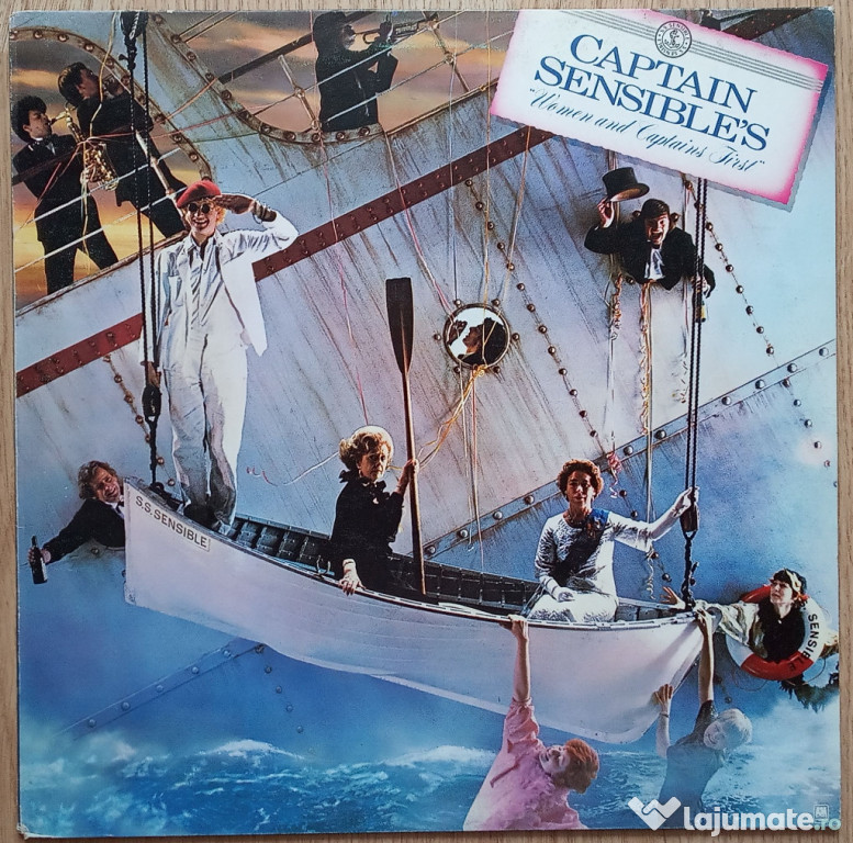 Disc vinil Captain Sensible – Women And Captains First (1982)