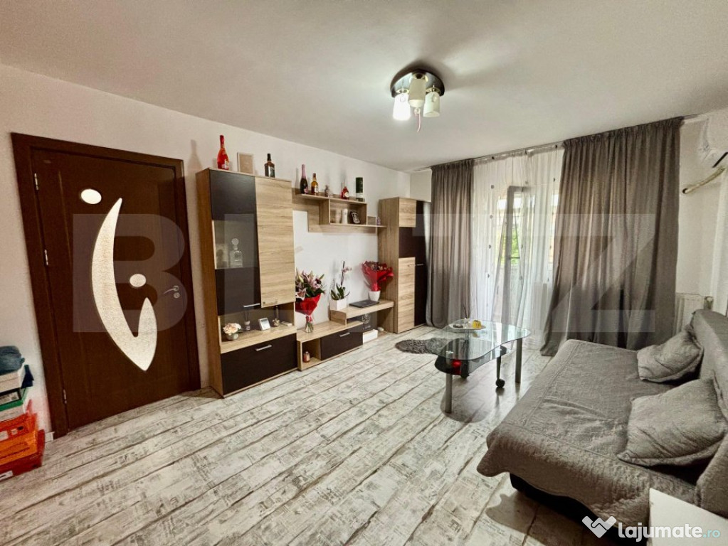 Apartament semidecomandat, 2 camere, zona Elena Farago-Craio