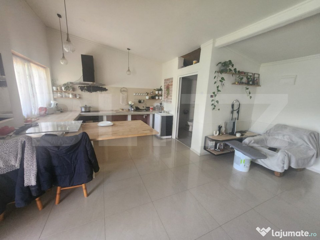 Casa individuala cu 2 camere,80 mp utili,267 mp teren,Totoi