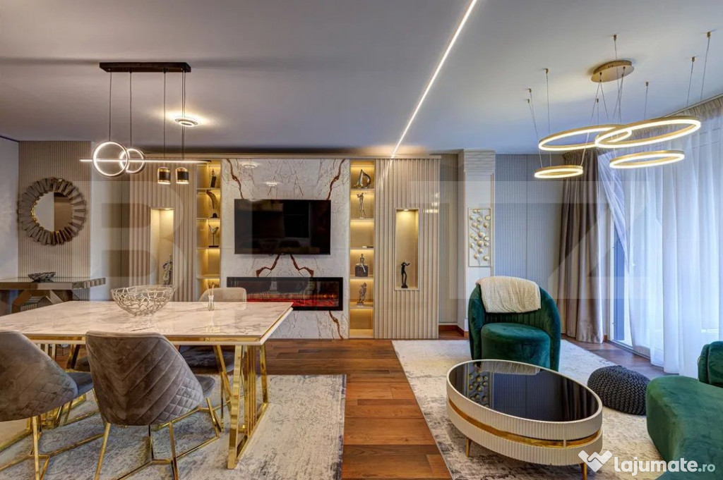 Apartament lux, 4 camere, 115 mp, zona Loft Luxury, Buna-Ziu