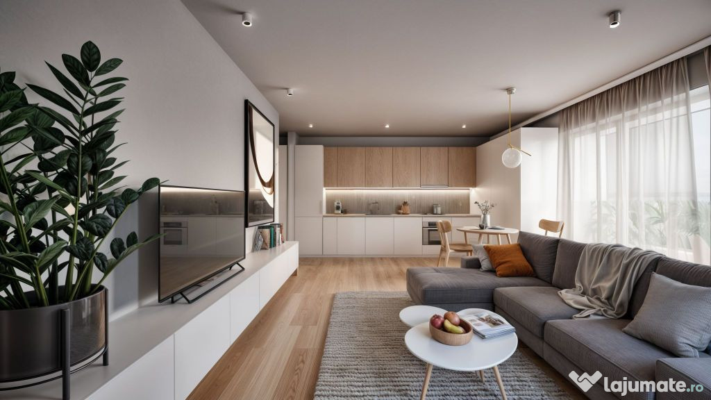 Apartament nou 2 camere, langa UVVG