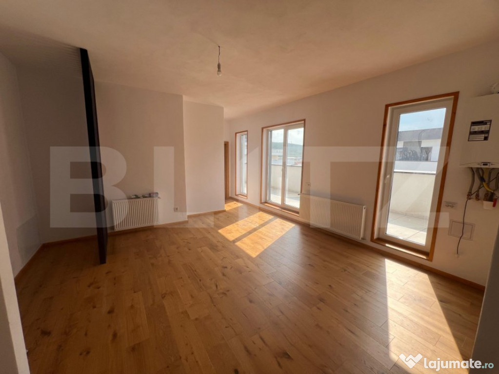 Penthouse zona Terra 47mp, terasa 29mp, parcare subterana.