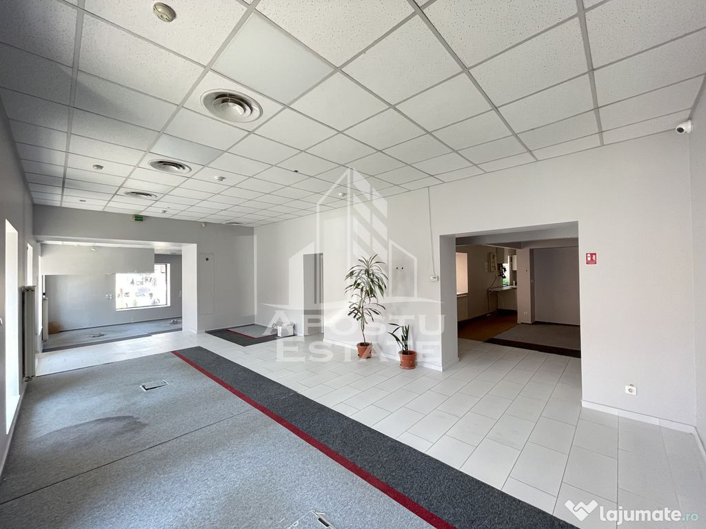 Spatiu comercial cu vizibilitate excelenta, 150 mp, Zona ...