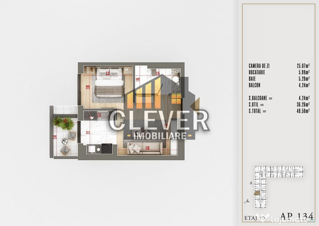 Ideal Investitie-Apartament Premium 2 Camere-Theodor Pallady