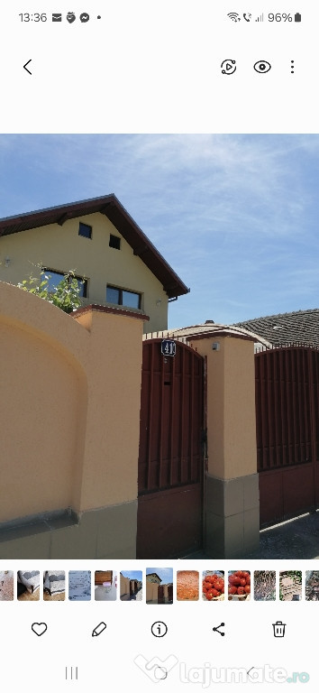 Casa mare si solidă cu grădină
