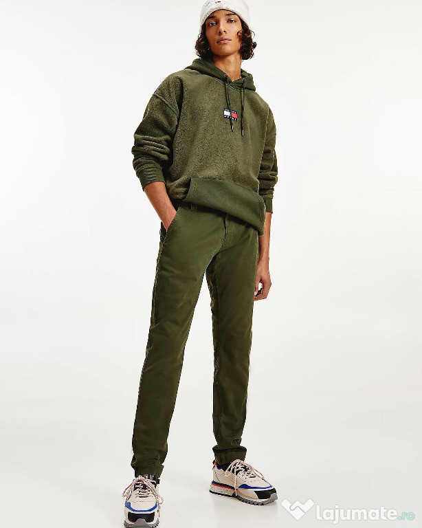 Pantaloni verzi pentru barbati, Tommy Hilfiger