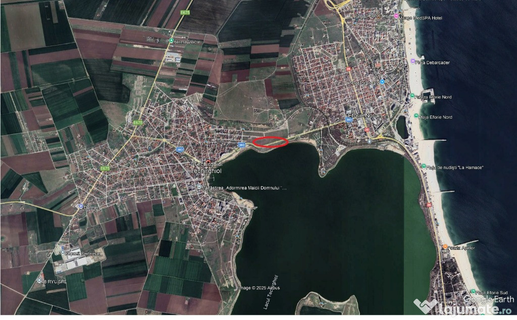 Vanzari terenuri in Techirghiol zona lac