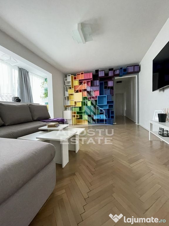 Apartament cu 3 camere,renovat,in zona Circumvalatiunii.