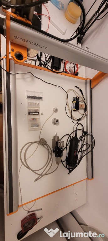 CNC Stepcraft-2/D.840 Ready-to-Run + capete/accesorii - Super ocazie!