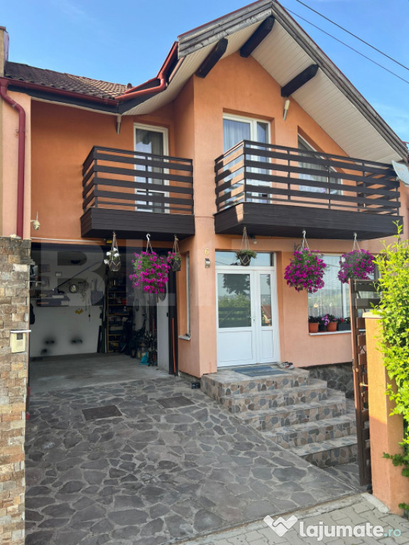 Casă tip duplex Bărdășești – mobilată, utilată, cu