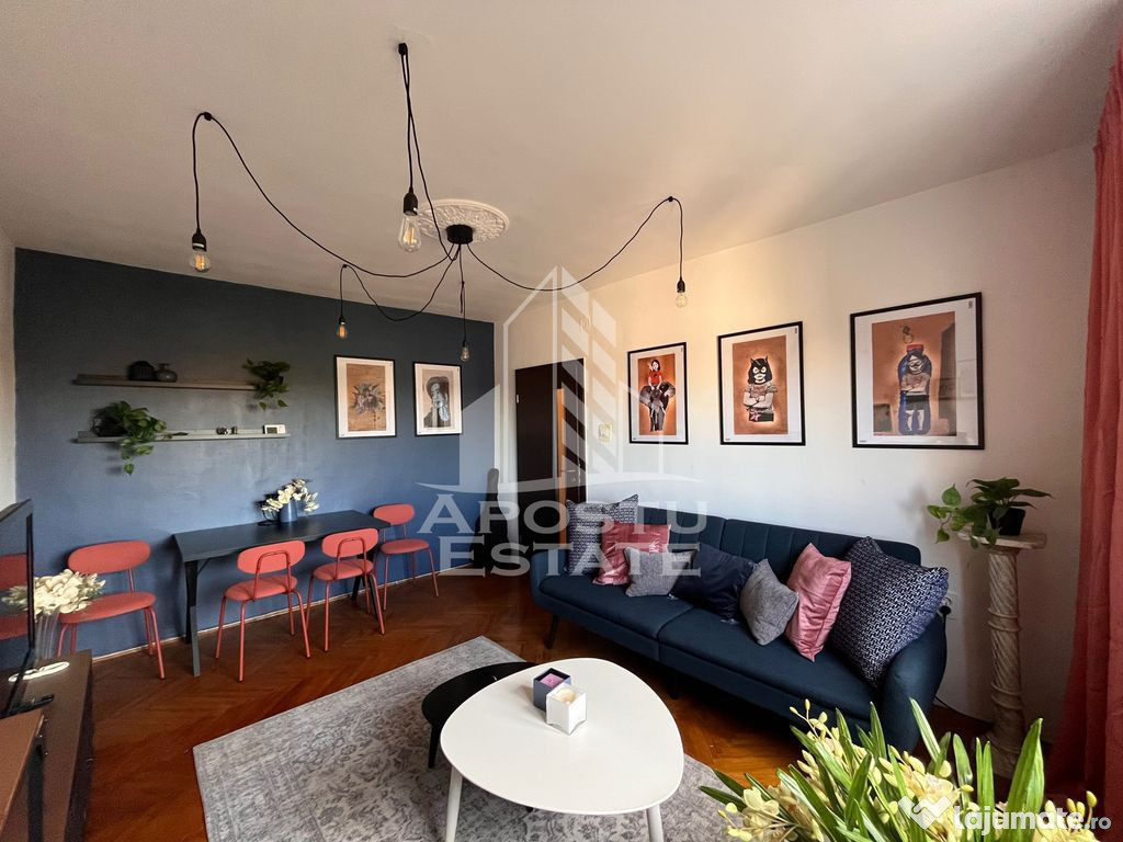 Apartament 3 camere,etaj intermediar,zona Gh Lazar