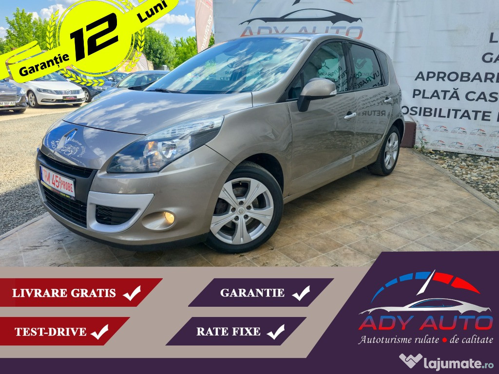 Renault Scenic Panoramic Rate fixe, Livrare gratis in toata tara