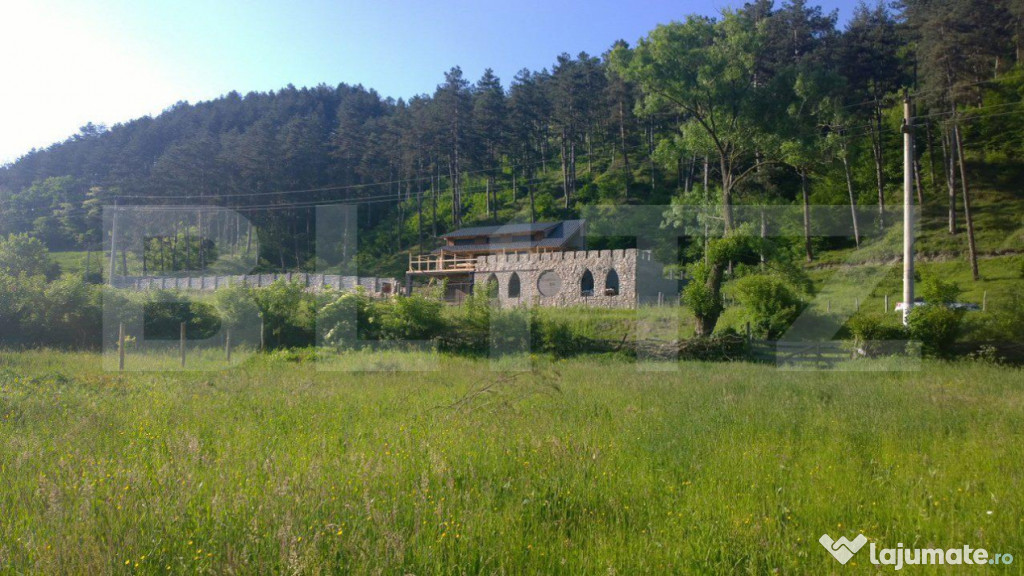 Casa individuala la rosu, 247 mp, teren 5000 mp in Surduc