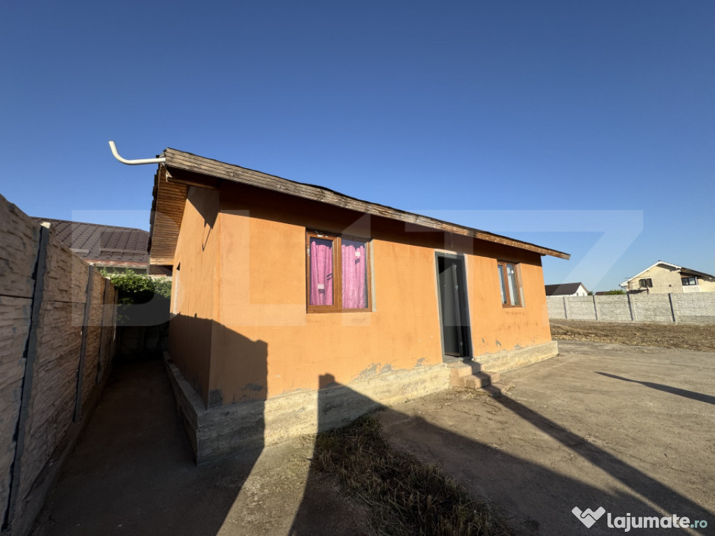 Casa mica parter, 50 mp, 481 mp teren, Malu Mare zona Scolii