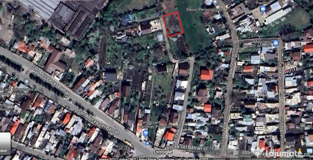 Teren intravilan Str. Inului 29, Ploiesti, 1052mp