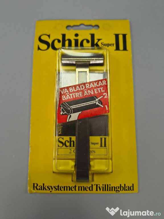 Aparat pentru barbierit Schick Super II, anii '70